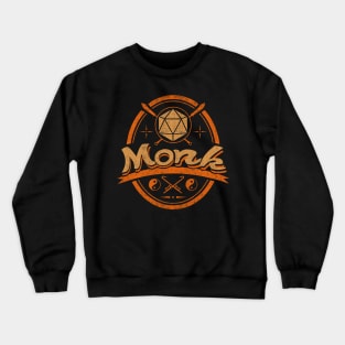 Monk: RPG Tabletop Crewneck Sweatshirt